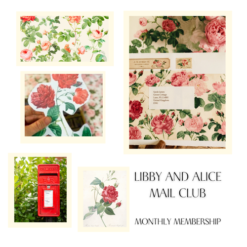monthly membership of libby and alice mail club